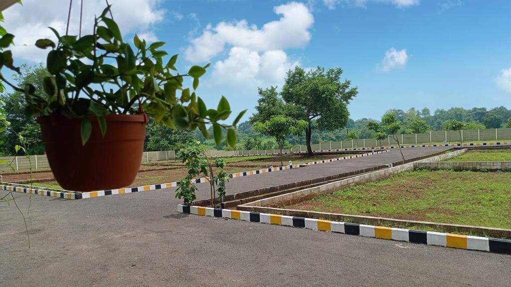 Agricultural land site visit in Murbad